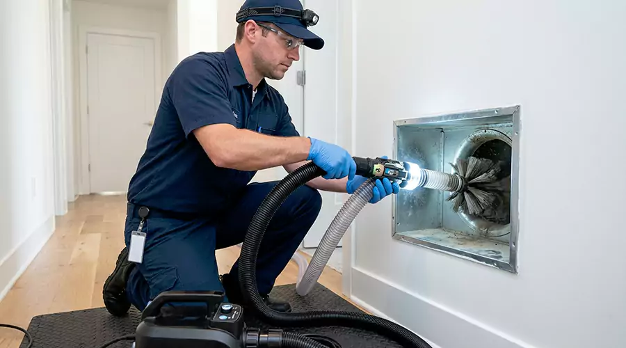 What Happens During a Professional Air Duct Cleaning Service?