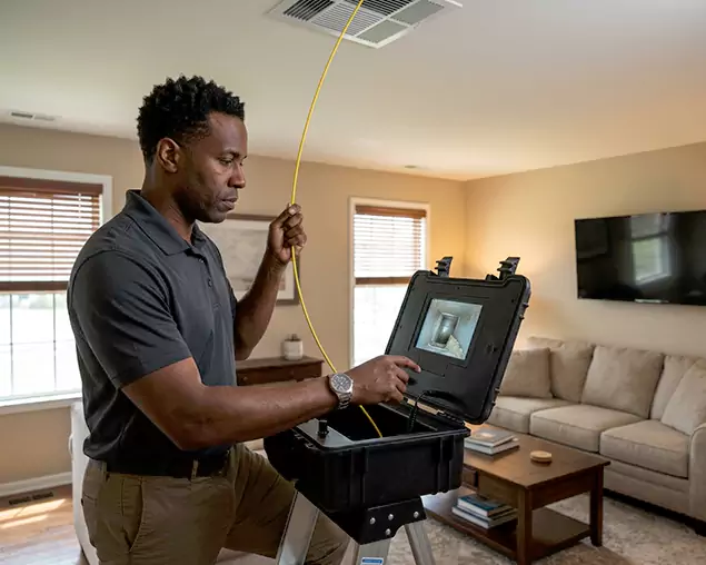See Inside Your Ductwork Before Cleaning or Repair in Miami Shores, FL